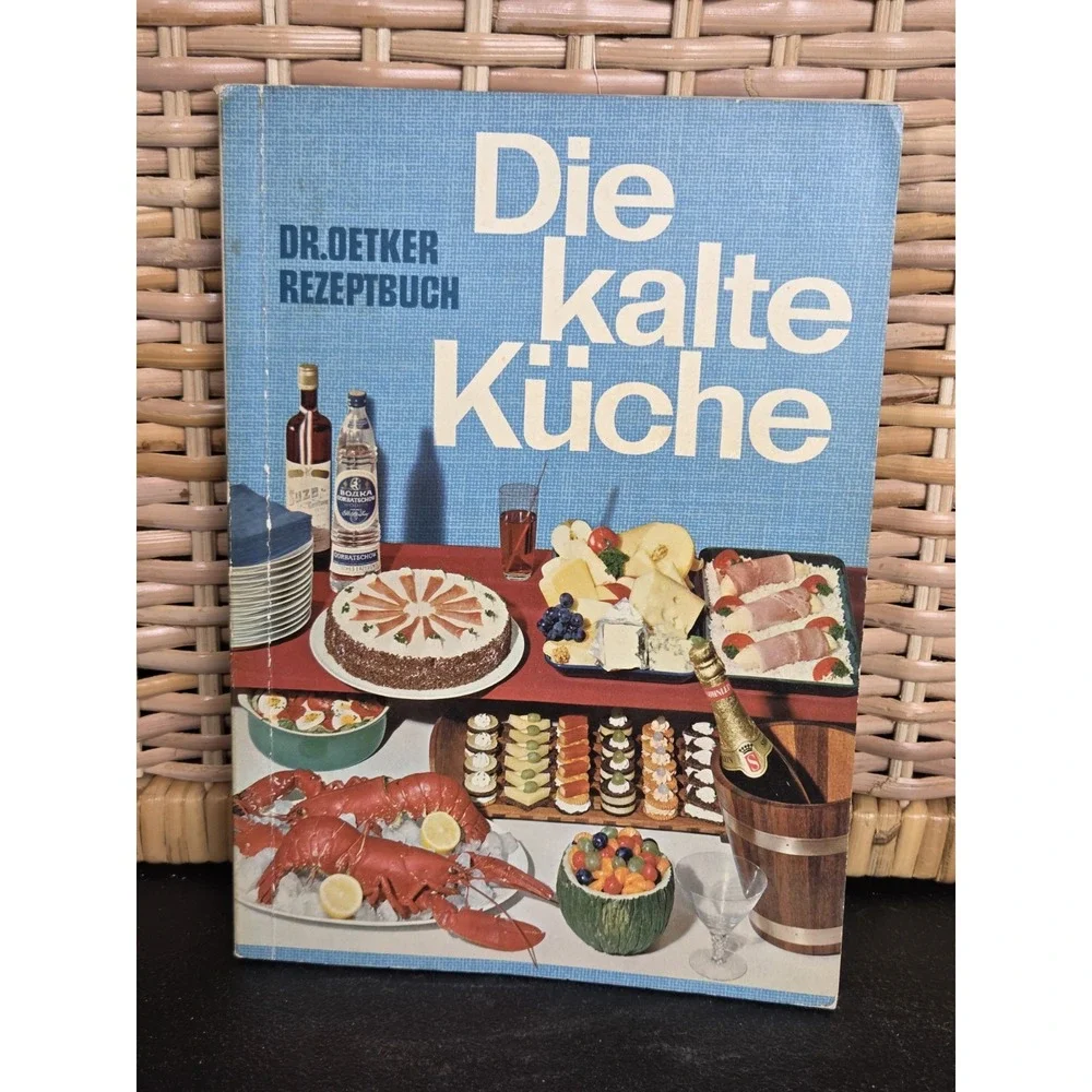 Vintage Dr. Oetker Rezeptbuch Die kalte Kuche Cookbook‎  1964
